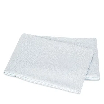 Matouk Jasper Flat Sheet, Twin In Blue