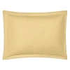 Matouk Jasper King Sham In Lemon
