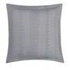 Matouk Jasper Euro Sham In Charcoal