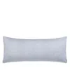 Matouk Jasper Pillow Cover, Quilted Lumbar In Blue