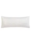 Matouk Jasper Pillow Cover, Quilted Lumbar In White