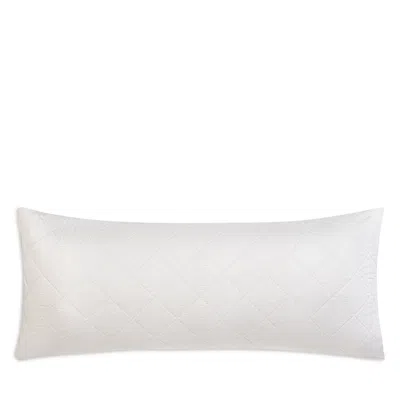 Matouk Jasper Pillow Cover, Quilted Lumbar In Sand