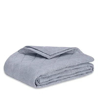 Matouk Jasper Quilt, Twin In Gray