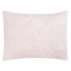 Matouk Jasper Quilted Boudoir Sham In Pink