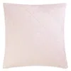 Matouk Jasper Quilted Euro Sham In Pink