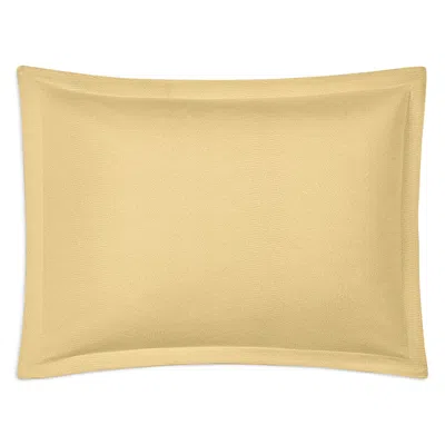 Matouk Jasper Standard Sham In Yellow