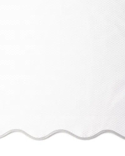 Matouk King Lanai Pique Sham In White