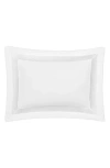 Matouk Lace Piqué Cotton Boudoir Sham In Cecily White