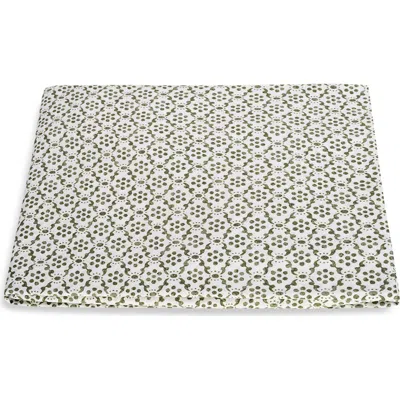 Matouk Laksha Fitted Sheet In Moss