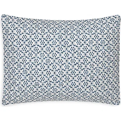 Matouk Laksha King Sham In Indigo