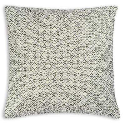 Matouk Laksha Quilted Euro Sham In Green