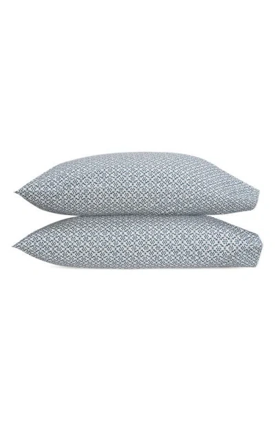 Matouk Laksha Set Of 2 Pillowcases In Indigo