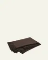Matouk Lanza Throw, 50" X 75" In Sable