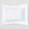 Matouk Liana Boudoir Sham In Silver