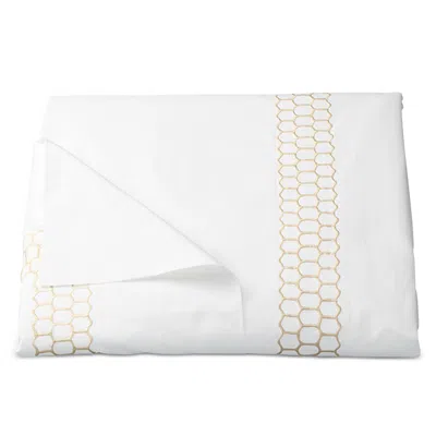 Matouk Liana Duvet, Full/queen In Champagne Ivory