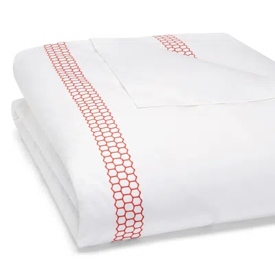 Matouk Liana Duvet, King In Coral