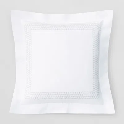 Matouk Liana Euro Sham In Silver