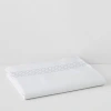 Matouk Liana Flat Sheet, Full/queen In Silver