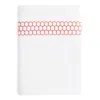 Matouk Liana Flat Sheet, King In Coral