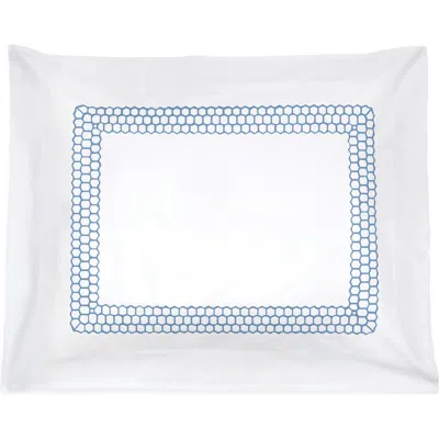 Matouk Liana Pillow Sham In White