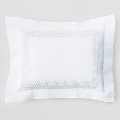 Matouk Liana Standard Sham In Silver