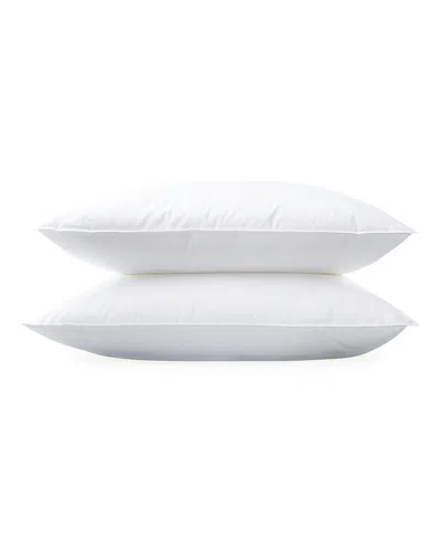 Matouk Libero Firm Queen Pillow, 20" X 30" In White