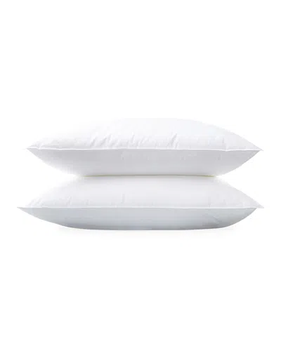 Matouk Libero Firm Standard Pillow, 20" X 26" In White