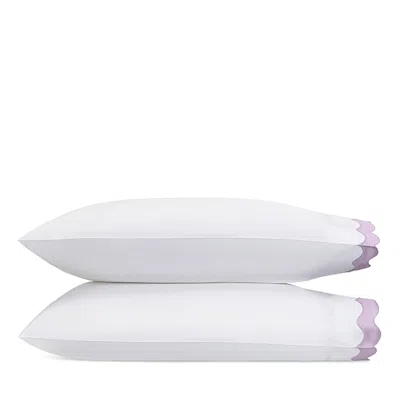 Matouk Lorelei King Pillowcase Set In White
