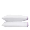 Matouk Lorelei Standard Pillowcase Set In White