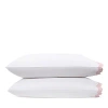Matouk Lorelei Standard Pillowcase Set In Pink