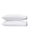 Matouk Lorelei Standard Pillowcase Set In Violet