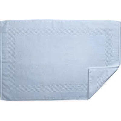 Matouk Lotus Bath Mat In Blue