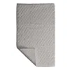 Matouk Lotus Bath Rug, 21 X 34 In Gray