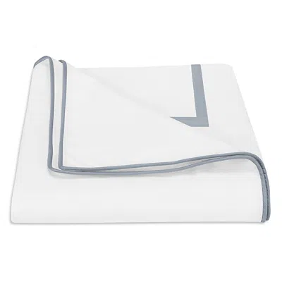 Matouk Louise Duvet Cover, King In Hazy Blue