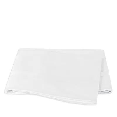 Matouk Louise Flat Sheet, Full/queen In White