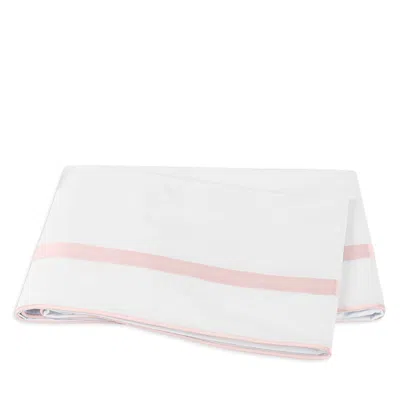 Matouk Louise Flat Sheet, King In Pink