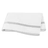 Matouk Louise Flat Sheet, King In Silver