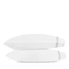 Matouk Louise King Pillowcase, Pair In White