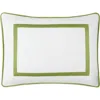Matouk Louise Piqué Boudoir Pillow Sham In Green