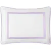 Matouk Louise Piqué Boudoir Pillow Sham In Purple