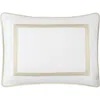 Matouk Louise Piqué Boudoir Pillow Sham In White