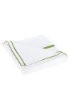 Matouk Louise Piqué Coverlet In Green