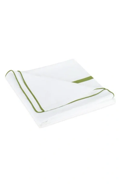 Matouk Louise Piqué Coverlet In Green