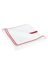 Matouk Louise Piqué Coverlet In Red