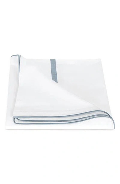 Matouk Louise Piqué Duvet Cover In Blue
