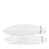 Matouk Louise King Pillowcase, Pair In White