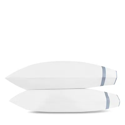 Matouk Louise Standard Pillowcase, Pair In White
