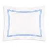 Matouk Lowell Boudoir Sham In Azure Blue