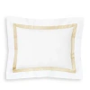 Matouk Lowell Boudoir Sham In Honey