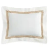 Matouk Lowell Boudoir Sham In Ivory/champagne